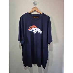 Denver‎ Broncos NFL Fanatics Number One Dad T-Shirt Mens 2XL Navy Blue